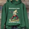 Strawberry Jams But My Glock Dont Tshirt Sweatshirt Hoodie Mens Womens Funny Meme Shirts Kai X Streetwear Rcade Inspired Frogs Tee