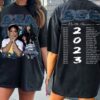 Sza Concert Shirt Hoodie Sweatshirt Mens Womens Double Sided Vintage Sza Tour 2023 Shirts Sza 90S Bootleg T Shirt Snooze Kill Bill Sos Open Arms Big Boy Gift For Fan