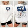 Sza Graphic Tee Shirt Sweatshirt Hoodie Mens Womens 2 Sided Vintage Sza Shirts Sza Tour 2024 Tshirt Retro Sza Sos Album Concert Gift Snooze Sza Saturn Shirt