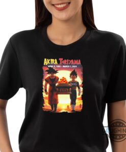 T Shirt Dragon Ball Tshirt Sweatshirt Hoodie Mens Womens Kids Rip Akira Toriyama Shirts Rest In Peace 1955 2024 Thank You Shirt Goku And Vegeta Angel Tee T Shirt Dragon Ball Tshirt Sweatshirt Hoodie Mens Womens Kids Rip Akira Toriyama Shirts Rest In Peace 1955 2024 Thank You Shirt Goku And Vegeta Angel Tee