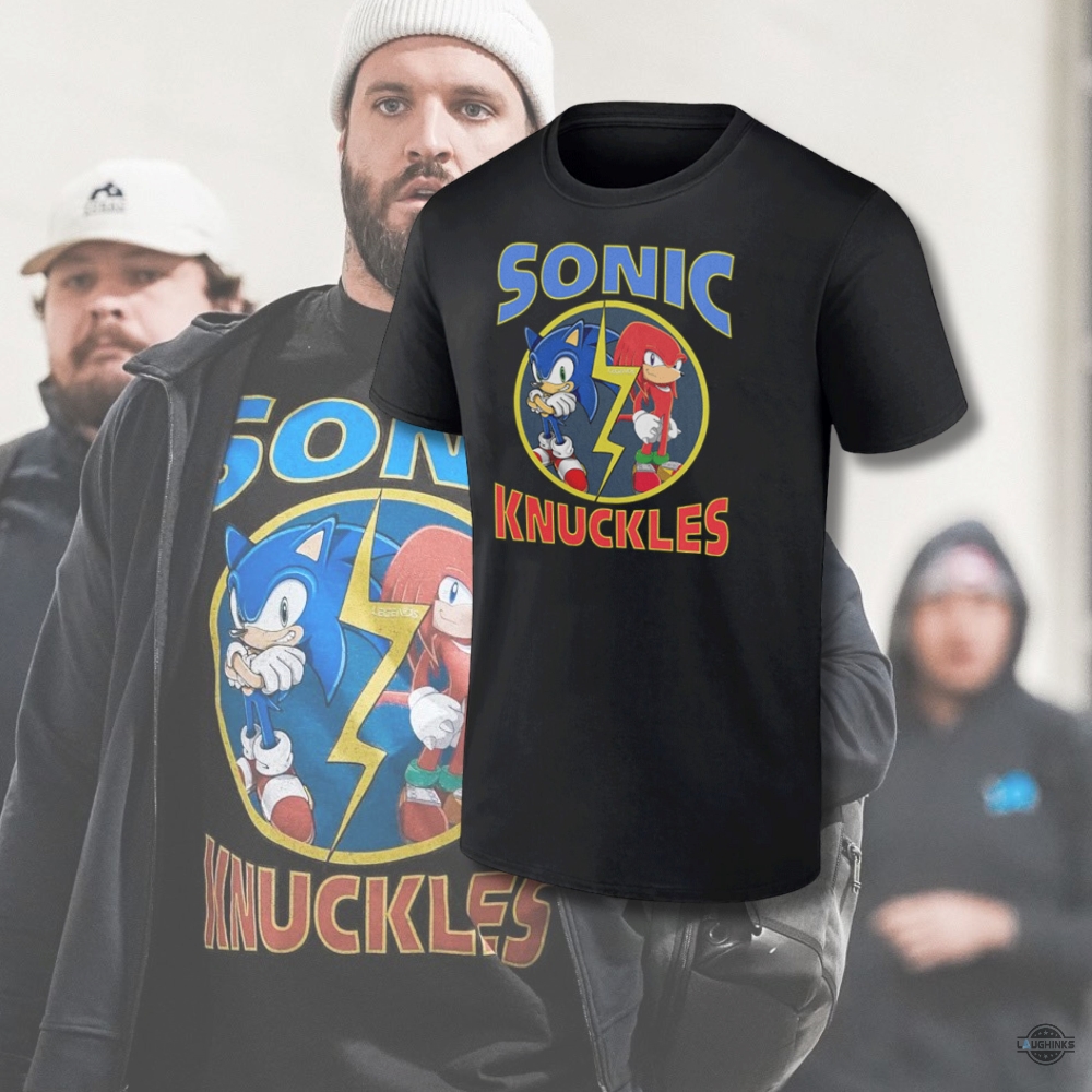 Taylor Decker Sonic And Knuckles Detroit Lions Shirt Taylor Decker Sonic And Knuckles Detroit Lions Shirt