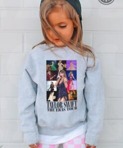 Taylor Swift Eras Tour Tshirt Sweatshirt Hoodie Mens Womens Vintage Adult Youth Kid Taylor Eras Tour Shirts Taylor Swiftie Merch Concert Tour 2023 Crewneck Tee Gift