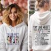 Taylor Swift Hoodie Eras Tshirt Sweatshirt Mens Womens Youth 2 Sided The Eras Tour 2023 Shirts Swiftie Merch Taylors Version 1989 Album
