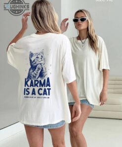 Taylor Swift Karma Is A Cat Graphic Tee Vintage Style Tshirt Cat Illustration On Back Swiftie Merch Mens Womens Tshirt Sweatshirt Hoodie Taylor Swift Karma Is A Cat Graphic Tee Vintage Style Tshirt Cat Illustration On Back Swiftie Merch Mens Womens Tshirt Sweatshirt Hoodie