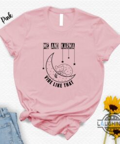 Taylor Swift Shirt Me And Karma Vibe Like That Tshirt Funny Cat Tee Gift For Taylor Swift Fans Midnights Album Tshirt Cat Lover Shirt Tshirt Sweatshirt Hoodie Taylor Swift Shirt Me And Karma Vibe Like That Tshirt Funny Cat Tee Gift For Taylor Swift Fans Midnights Album Tshirt Cat Lover Shirt Tshirt Sweatshirt Hoodie