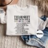 Taylor Swift The Eras Tour Shirt Tour Dates Tshirt Taylor Swift Concert Merch Sweatshirt Swiftie Gift Mens Womens Tshirt Sweatshirt Hoodie
