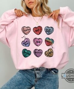 Taylor Swift Valentines Tshirt Hoodie Sweatshirt Mens Womens Valentines Day Gift For Swifties Lover Era Faux Glitter Shirts Evermore Fearless Candy Heart Love Tee Taylor Swift Valentines Tshirt Hoodie Sweatshirt Mens Womens Valentines Day Gift For Swifties Lover Era Faux Glitter Shirts Evermore Fearless Candy Heart Love Tee