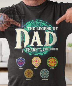 The Legend Of Zelda Dad Shirt Tears of the Kingdom Breath Of The Wild 2 Fathers Day Gifts The Legend Of Zelda Dad Shirt Tears of the Kingdom Breath Of The Wild 2 Fathers Day Gifts