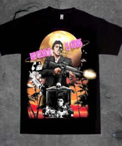 The World Is Yours Scarface Hoodie T Shirt Sweatshirt Ultimate Power Style The World Is Yours Scarface Hoodie T Shirt Sweatshirt Ultimate Power Style