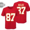 Travis Kelce Tee Shirt Sweatshirt Hoodie Mens Womens Double Sided Travis Kelce Jersey Number 87 Cosplay All Over Printed Tshirt