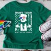 Trump Hawk Tuah Spit On That Thang Tiktok Girl Meme Shirt Make America Great Again 2024 Funny Shirts