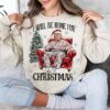 Trump Pajamas Ill Be Home For Christmas Shirt