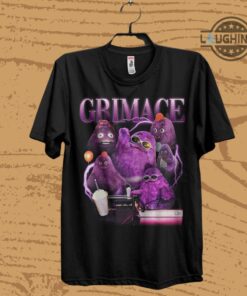 Vintage Grimace T Shirt Mcdonalds Best Mcdonald’s Grimace Merch Grimace Birthday Shirt 2023 Mcdonald’s T-Shirt