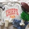 Vintage Kc Chiefs Sweatshirt Tshirt Hoodie Mens Womens Kids Kansas City Chiefs Football Shirts Nfl Swifties Retro Crewneck Game Day T Shirt