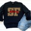 Vintage Niners Sweatshirt Tshirt Hoodie Mens Womens San Francisco 49Ers Football Shirts Faux Glitter Sf Bang Bang Niners Gang 49Er Sweater Game Day Gift