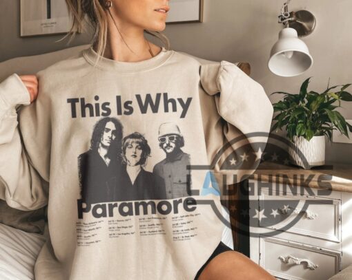 Vintage Paramore Shirt This Is Why Paramore Tshirt Vintage Old Paramore Merch Best Paramore Tshirt Sweatshirt Hoodie