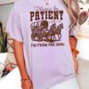 Vintage Please Be Patient With Me Im From The 1900S Shirt Funny Birthday Gift For Grandparents Retro Grandparent Tee