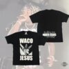 Waco Jesus Shirt Kencarson Wears Waco Jesus Shirt At Coachella 2024 Waco Jesus Band Album Covers Explicit Tshirt Sweatshirt Hoodie