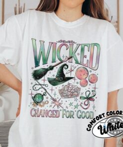 Wicked Change For Good Shirt Defy Gravity Broomstick Magic Wand Wizard Movie Fan Shirt Wicked Change For Good Shirt Defy Gravity Broomstick Magic Wand Wizard Movie Fan Shirt