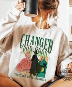 Wicked T Shirt Changed For Good Together We Are Unlimited Tee Wicked T Shirt Changed For Good Together We Are Unlimited Tee