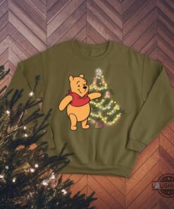 Winnie The Pooh Christmas Tree T Shirt Sweatshirt Hoodie Winnie The Pooh Christmas Tree T Shirt Sweatshirt Hoodie