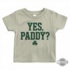 Yes Paddy St Patrick Baby Tee For Women