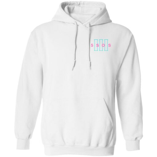 5sos Merch III White Hoodie