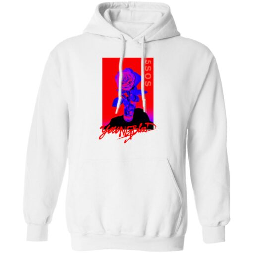 5sos Merch Rose Hoodie