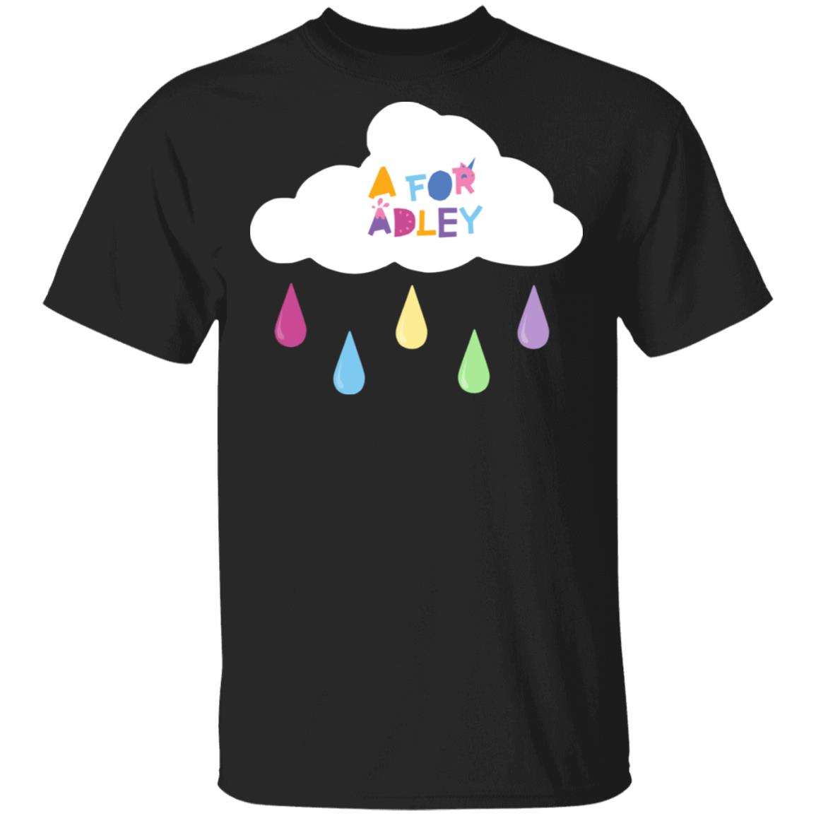 A For Adley Merch Grown ups Rainbow Cloud T-Shirt A For Adley Merch Grown ups Rainbow Cloud T-Shirt