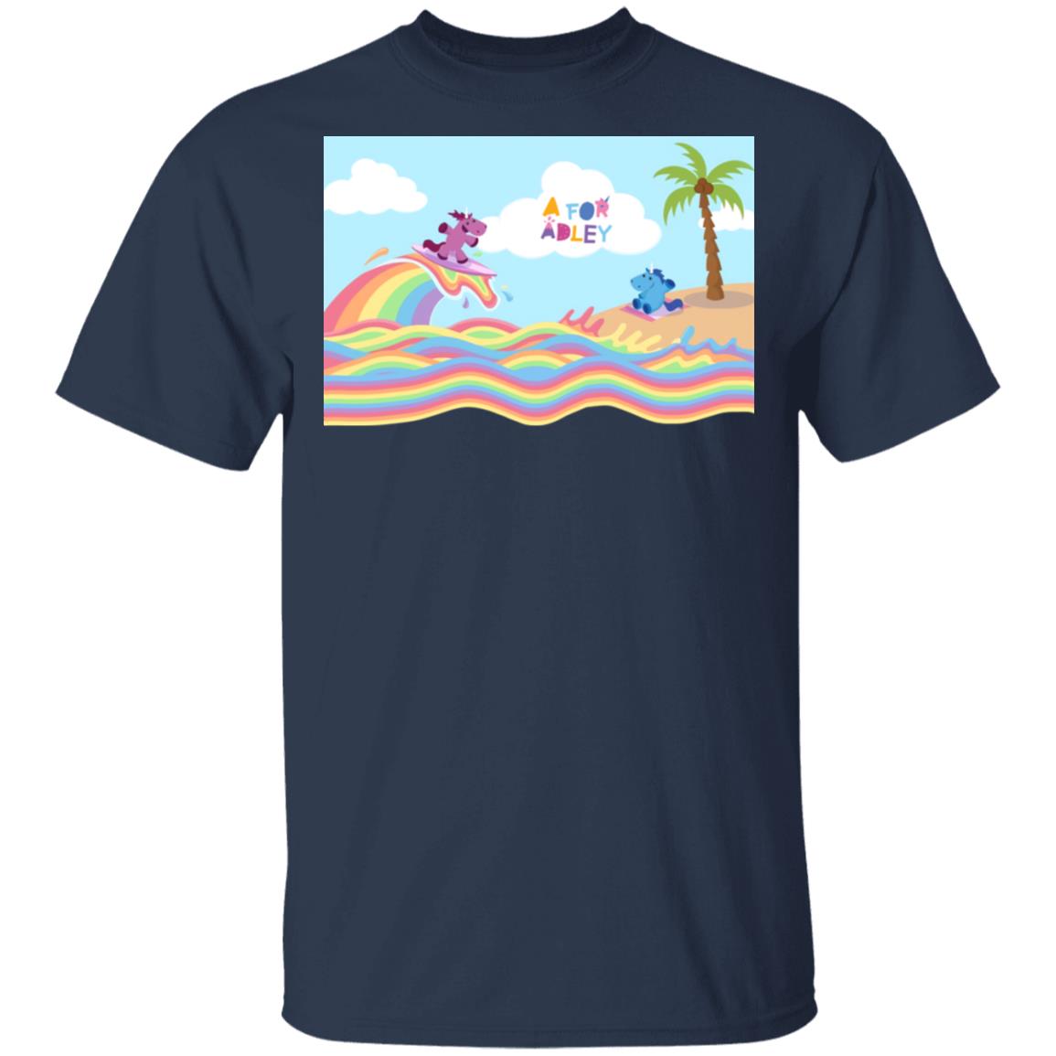 A For Adley Merch Kids Unicorn Island T-Shirt A For Adley Merch Kids Unicorn Island T-Shirt