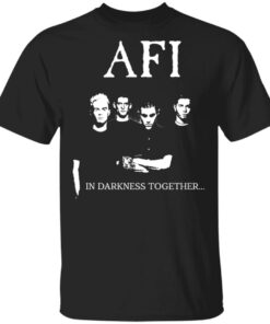 AFI Merch Darkness Together T-Shirt AFI Merch Darkness Together T-Shirt