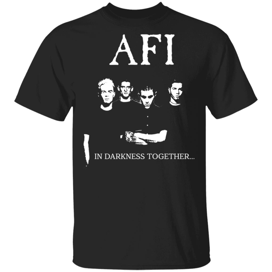 AFI Merch Darkness Together T-Shirt AFI Merch Darkness Together T-Shirt