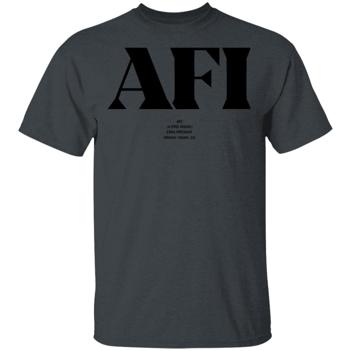 AFI Merch Definition T-Shirt AFI Merch Definition T-Shirt