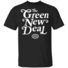 AOC Merch Black Green New Deal Tee Unisex