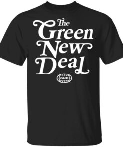 AOC Merch Black Green New Deal Tee Unisex AOC Merch Black Green New Deal Tee Unisex