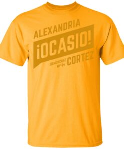 AOC Merch Supporter Gold Unisex Tee AOC Merch Supporter Gold Unisex Tee