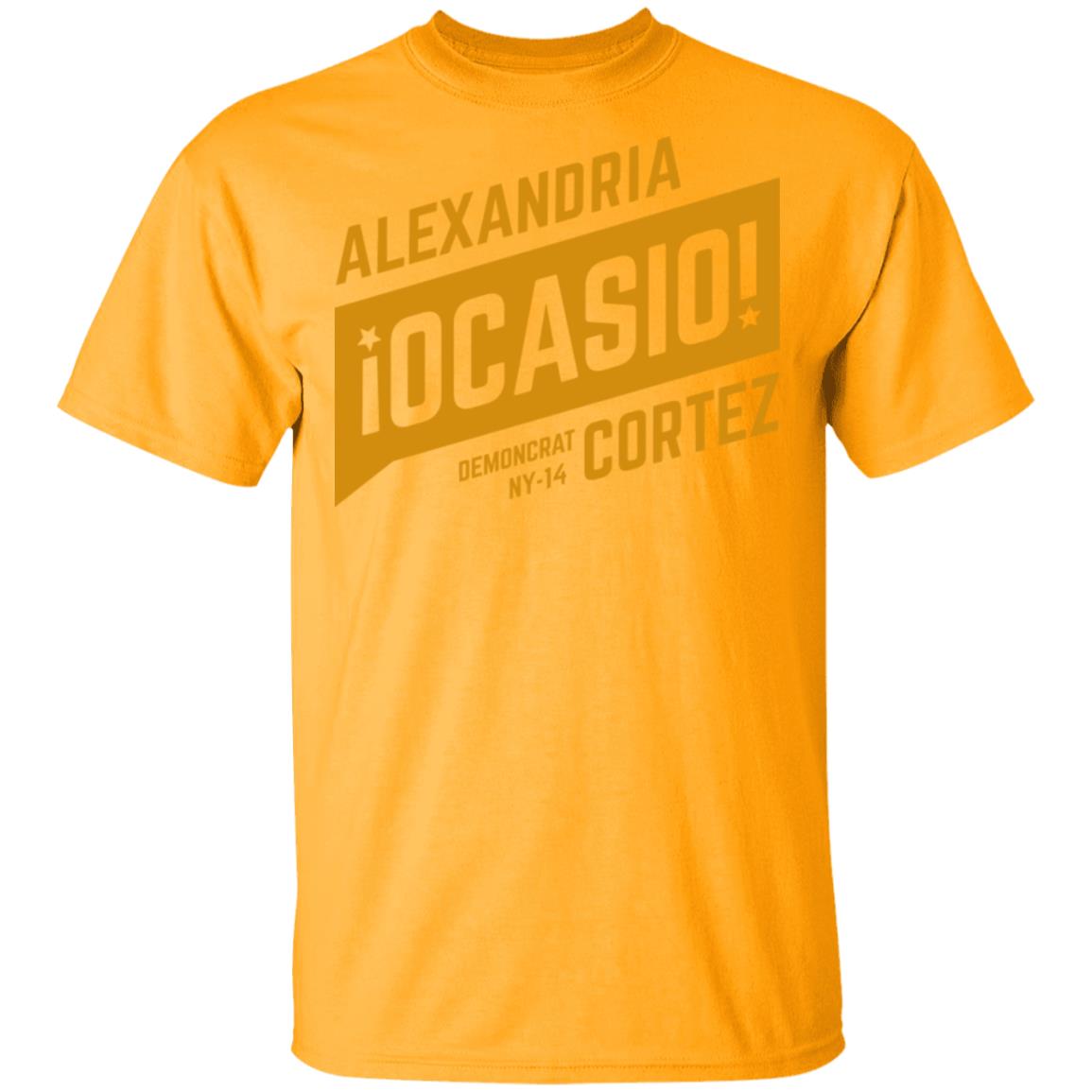 AOC Merch Supporter Gold Unisex Tee AOC Merch Supporter Gold Unisex Tee