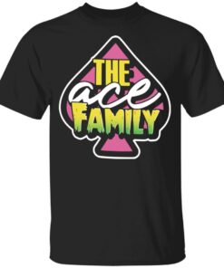 Ace Family Merch Black Ace Family Pink Spade Youth TShirt Ace Family Merch Black Ace Family Pink Spade Youth TShirt