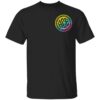 Ace Family Merch Black Rainbow Aztec Youth Tshirt