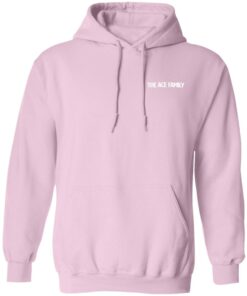 Ace Family Merch Pink Ace Smile Hoodie Ace Family Merch Pink Ace Smile Hoodie