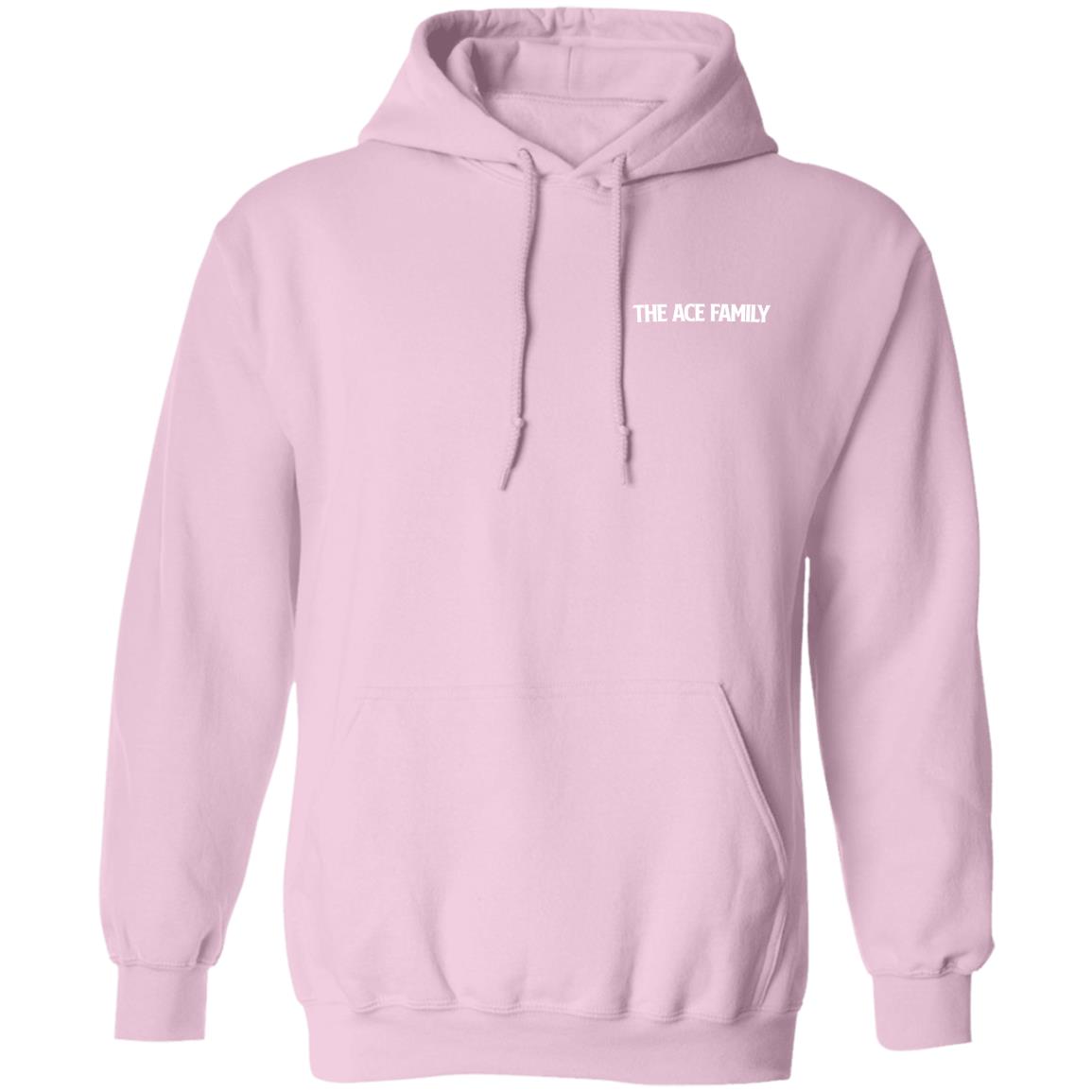 Ace Family Merch Pink Ace Smile Hoodie Ace Family Merch Pink Ace Smile Hoodie