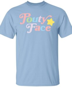 Addison Rae Merch Pouty Face Rainbow Blue Crewneck Addison Rae Merch Pouty Face Rainbow Blue Crewneck