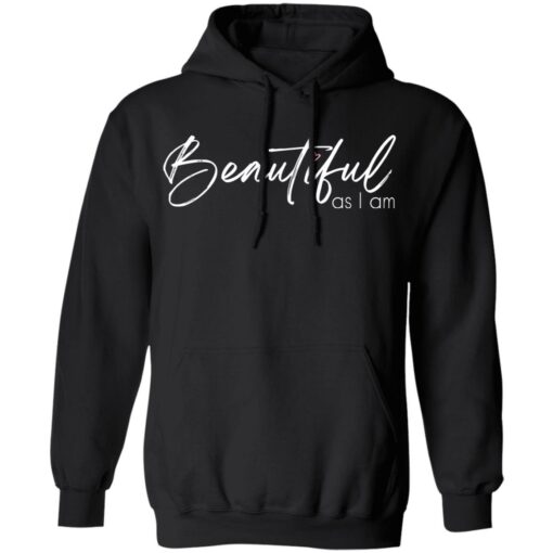 Amber Eileen Merch Beautiful As I Am Hoodie Black