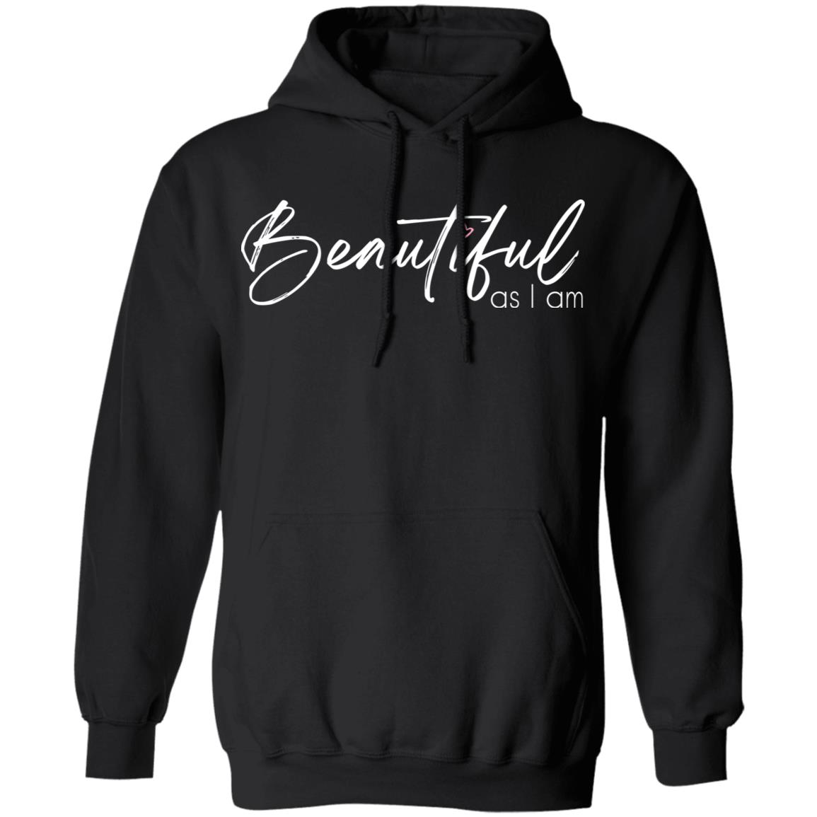 Amber Eileen Merch Beautiful As I Am Hoodie Black Amber Eileen Merch Beautiful As I Am Hoodie Black