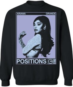 Ariana Grande Merch Positions Photo Crewneck Ariana Grande Merch Positions Photo Crewneck