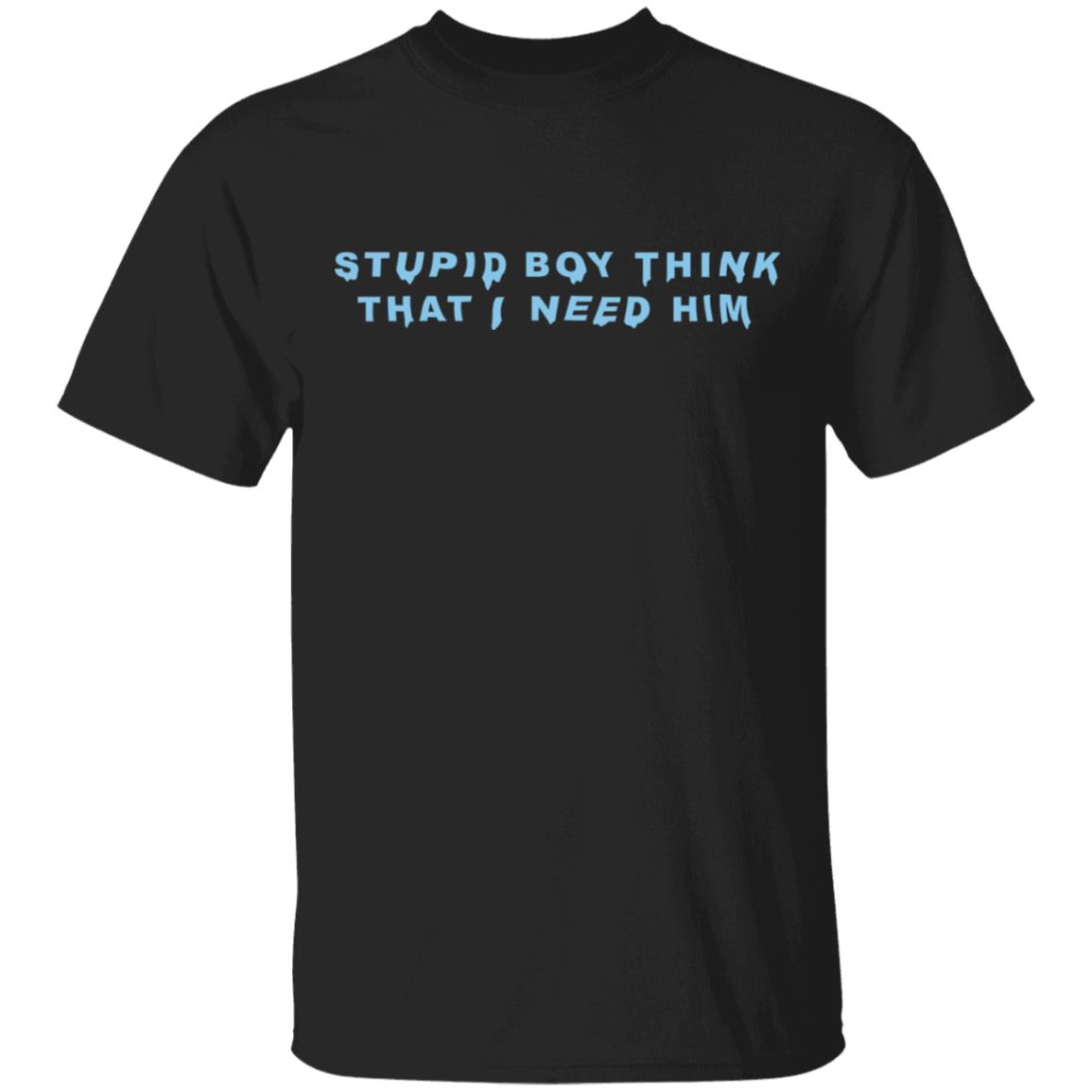 Ashnikko Merch Stupid Boy T-Shirt Ashnikko Merch Stupid Boy T-Shirt