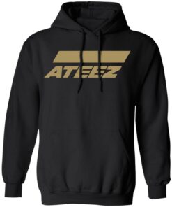 Ateez Official Merch Treasure Unisex Black Hoodie Ateez Official Merch Treasure Unisex Black Hoodie
