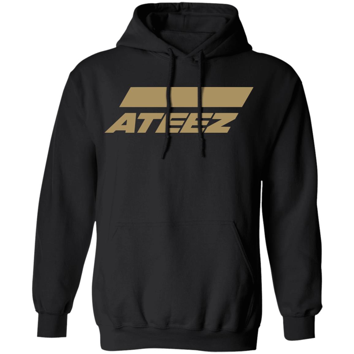 Ateez Official Merch Treasure Unisex Black Hoodie Ateez Official Merch Treasure Unisex Black Hoodie