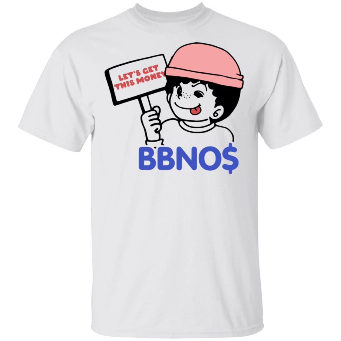 BBNO Merch Lets Get This Money Tee BBNO Merch Lets Get This Money Tee