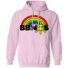 BBNO Merch Rainbow Pullover Hoodie